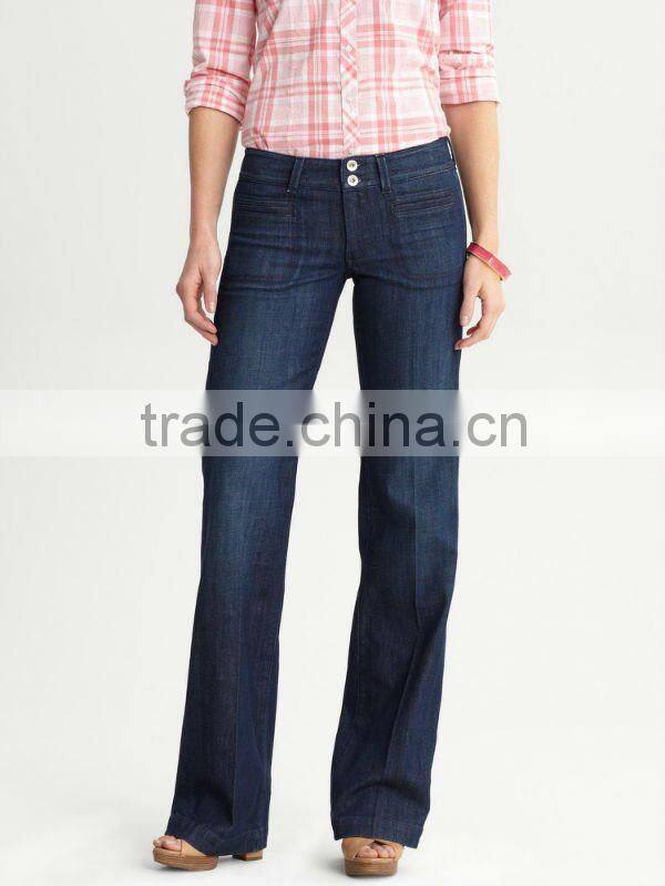 2016 wholesale fashinable womens jeans, ladies jeans kurta