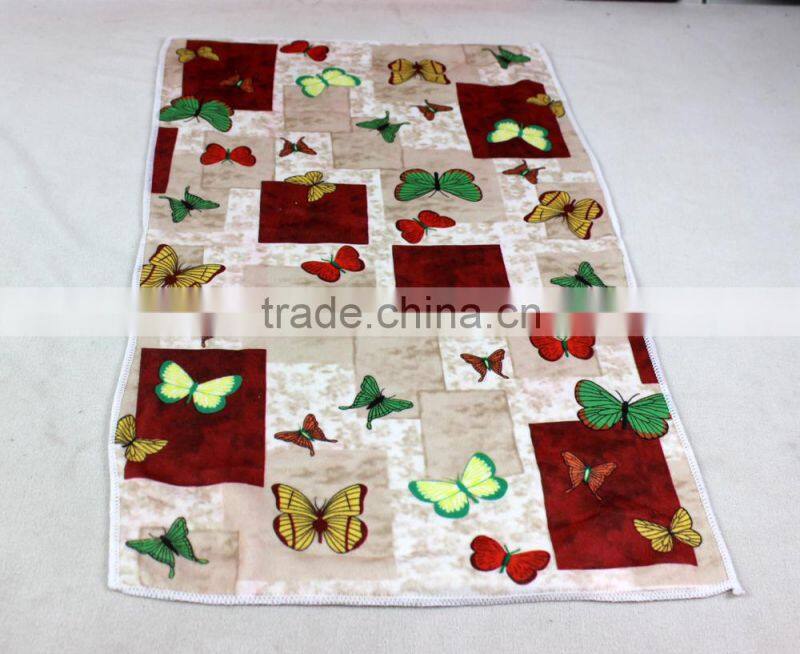 China manufacturer custom microfiber transfer printing tea towel