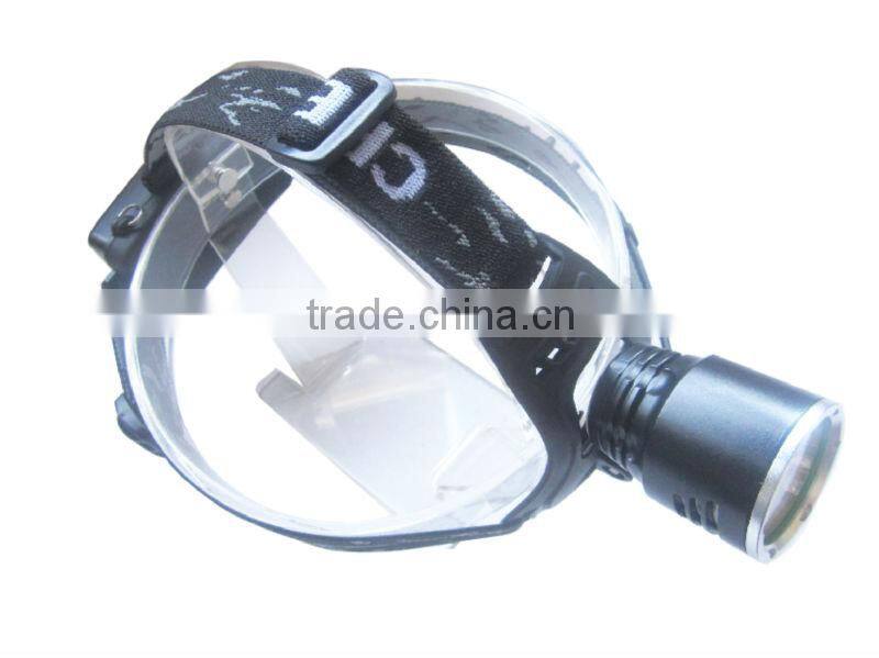 powerful lumens led headlamp xml t6 aluminum LED headlight