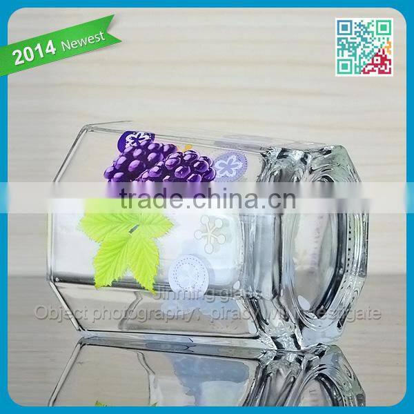 Drinking Glass Orange Juice Cup Print Logo Orange Glass Cup