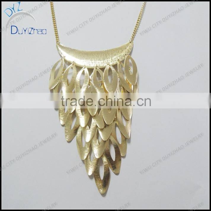 New arrival Silver Tassel Necklace,artificial long chain necklace