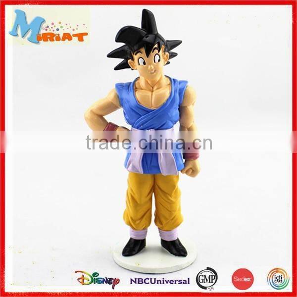 Hot sale plastic action toy dragon ball goku figure