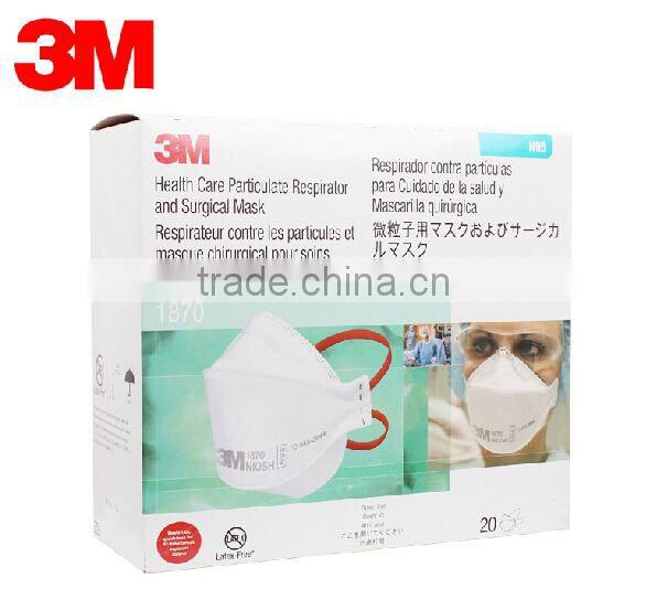 3m1870 mask 3M n95 face mask 3m anti MERS mask 3M Surgical Mask N95 3M 1870 Surgical Mask