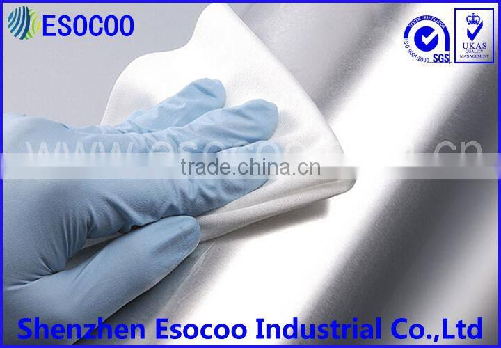 68gsm paper non-woven fabric cleanroom in shenzhen