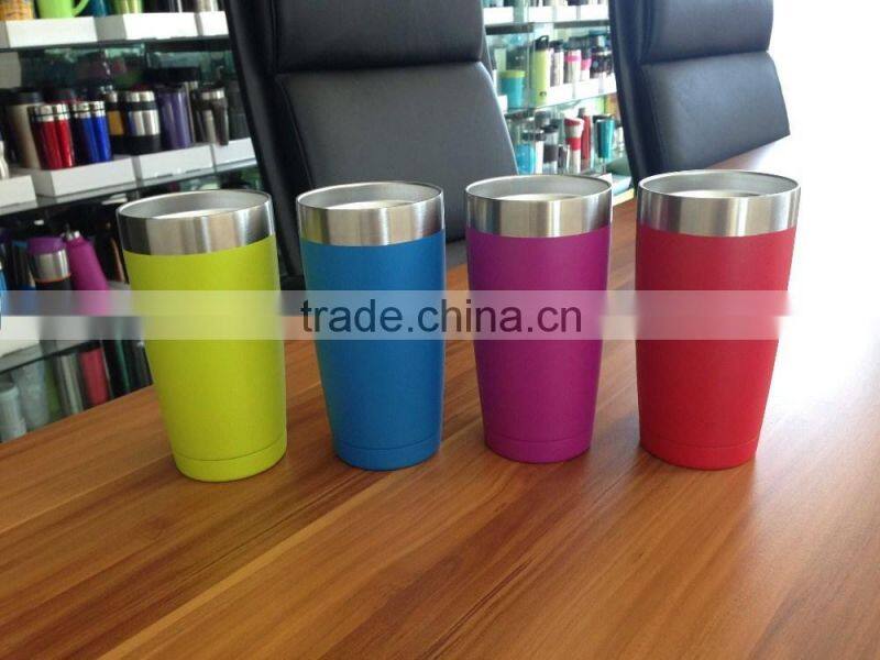 Promotion double wall steel tumbler