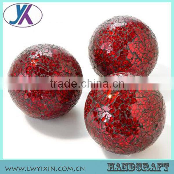 High quality decorative colored glass mosaic wholesale styrofoam ball