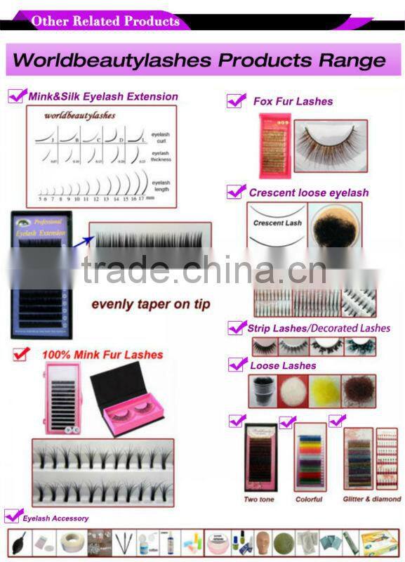 New product for Elliptical eyelash extension with top quality