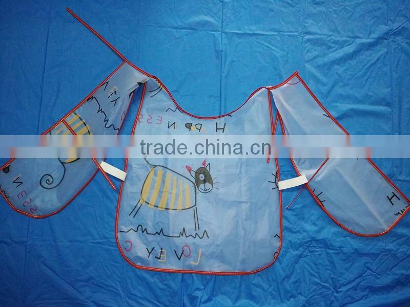 eco-friendly waterproof peva kids BIB