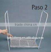 Kitchen 3 tier removable metal storage rack