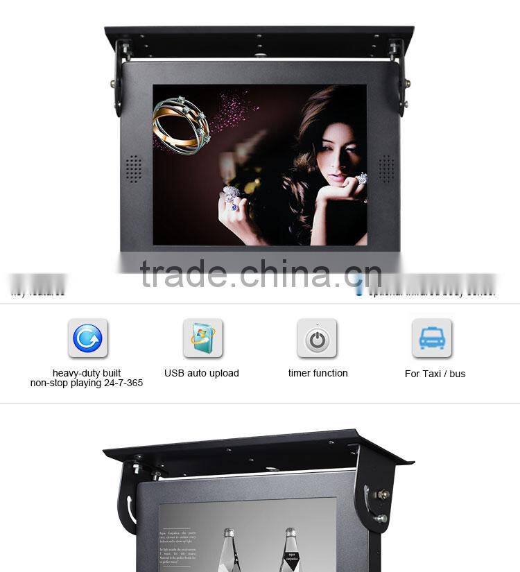 FlintStone 2014 Advertising Idea 15 inch bus led display screen