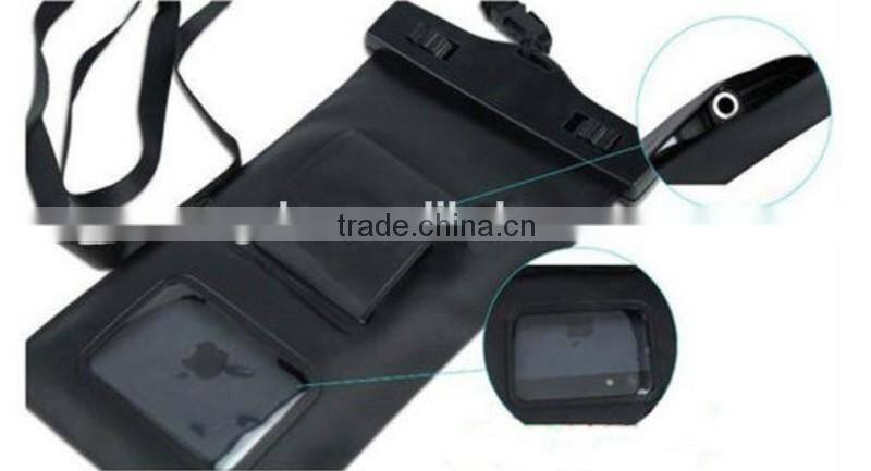 Premium quality armband waterproof bag case for iPhone 5S iPhone 6 with Audio cable