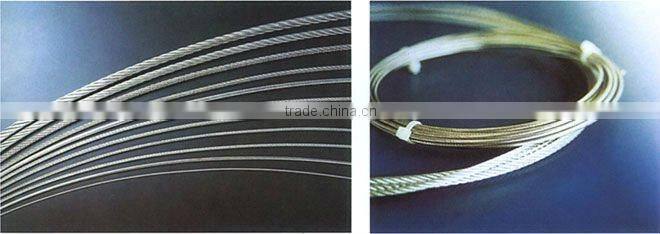 18x7 galvanized steel wire rope 13mm