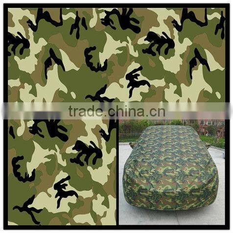 210T zebra print taffeta car cover fabric