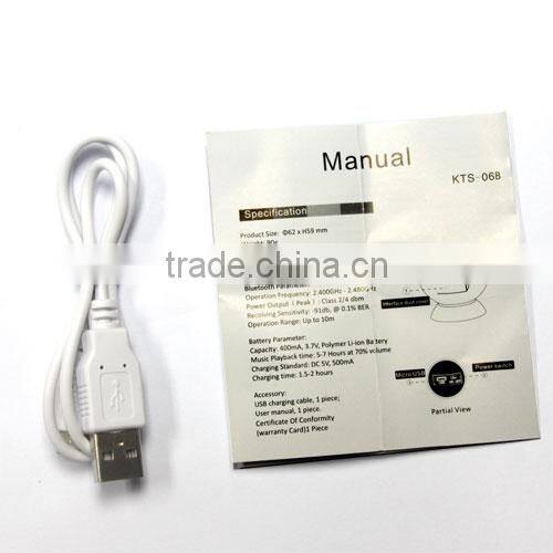 A2 Suction Cup Mini Mushroom Bluetooth Wireless Speaker Amplifier for iPhone iPad