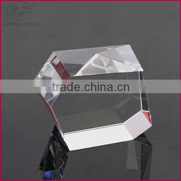 nature crystal round blank