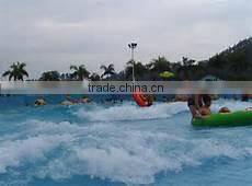 2016 China Amusement Factory Fiberglass Slide Water Wave Pool