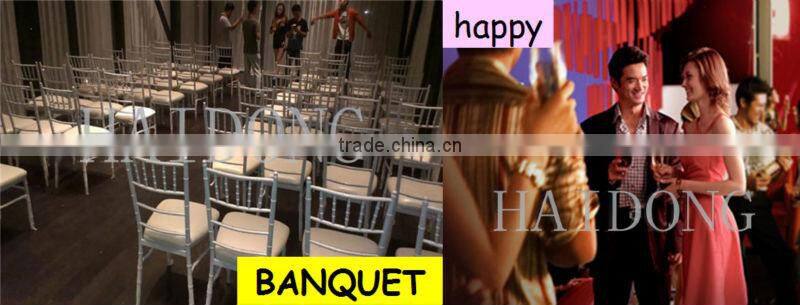 black PC Resin Plastic party hotel wedding event banquet rental Chiavari chair