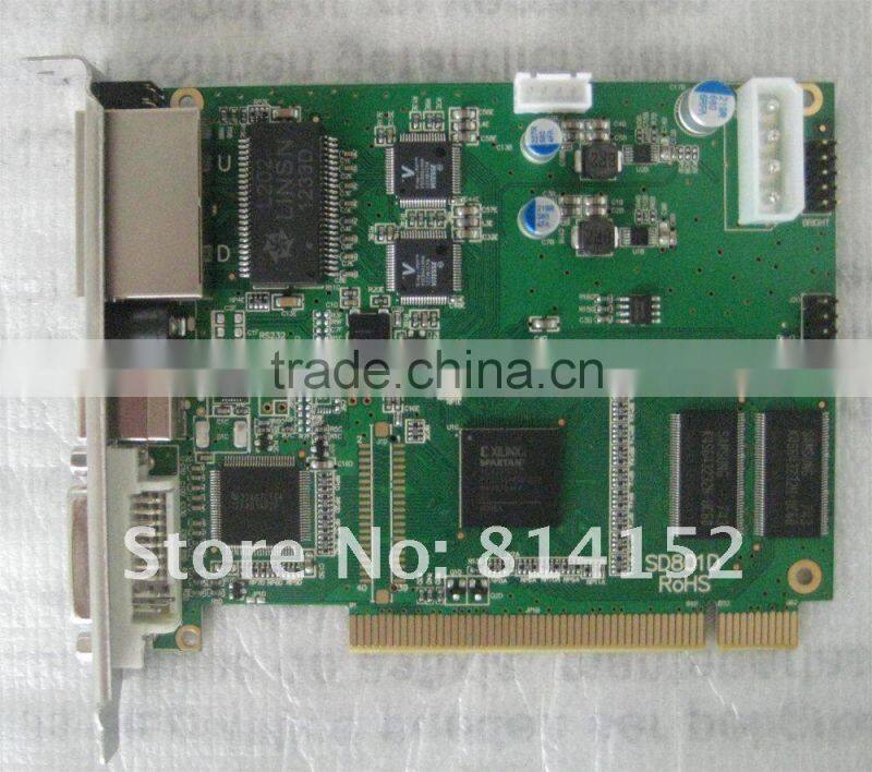 wholesale Linsn ts/sd801 full clolor rgb 1024*640 / 1280*512 pixel dvi/rj45 port sync led display TS801D Syncronous sending card