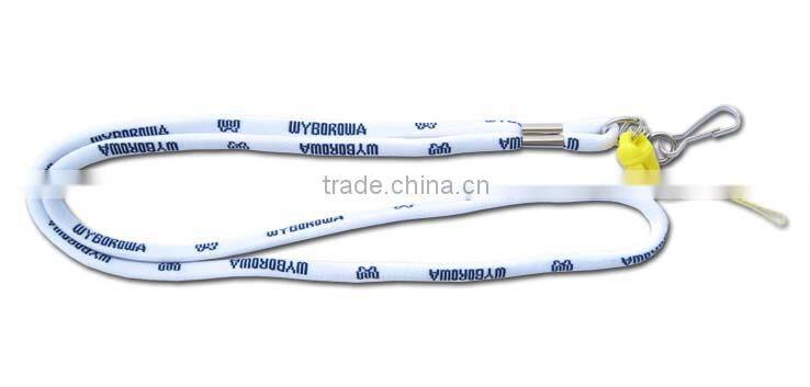 cool rope lanyards with weaving custom logo