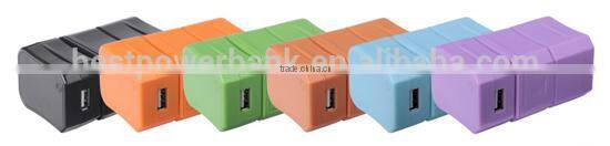 HC-006 mobile phone battery power adapter, dual usb unversal charger