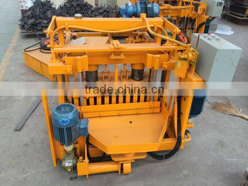 QT40-3A Movable Burning-free Bloc Machine