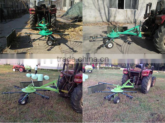 Hot sell CE approved tractor driven hay rake for agricultural