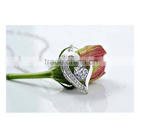 Latest design chain link fashion hollow heart and diy charm bracelet