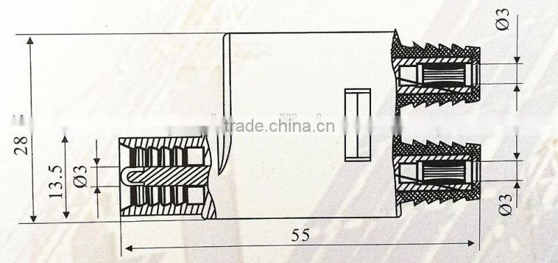 Manufacturer BC 30 Socket Branch Connector , Solar Module Connector / Best Price PV Connector