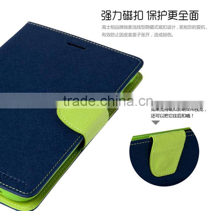Mercury Flip Leather Rubber Case For Samsung Galaxy Tab 3 P3200