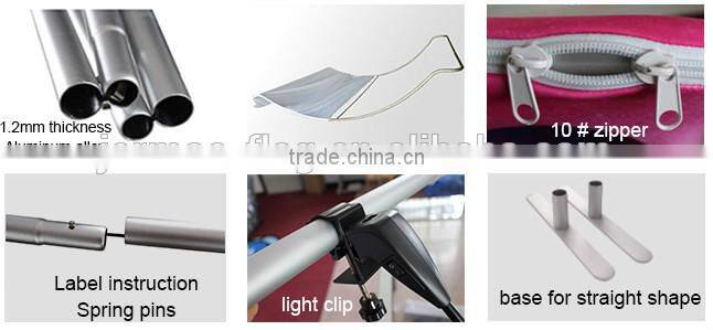 Full Color Printing portable fabric booth