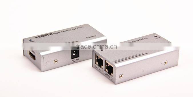 1080p dual cat cables 60m HDMI Extender with 3D