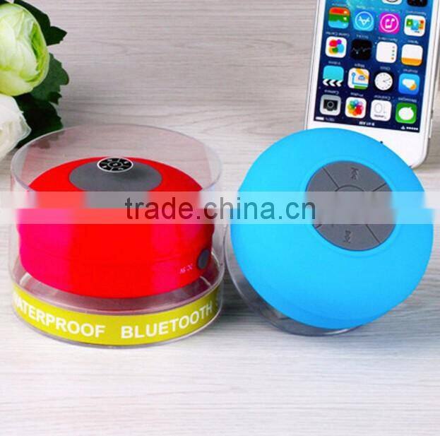 (Cheap) BTS-06 Waterproof Bluetooth Speaker Handsfree with MIC, Wireless Bluetooth Speaker BTS-06