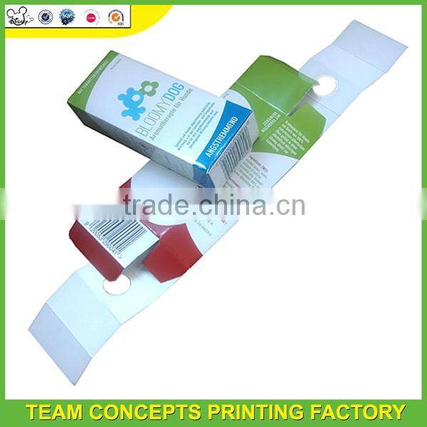 Paper packing box for 30ml bottles