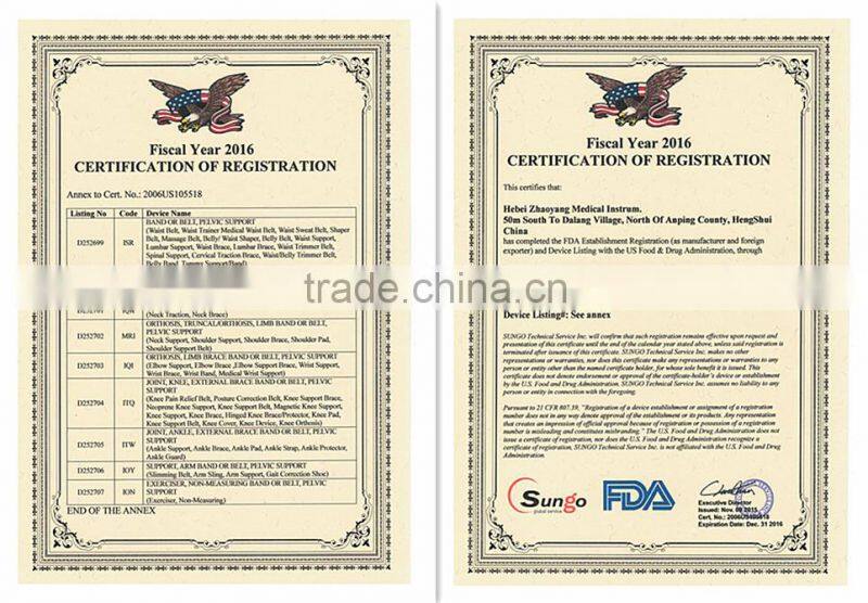 China Cheap Spontaneous Heat Sports Elastic Sport Knee Brace