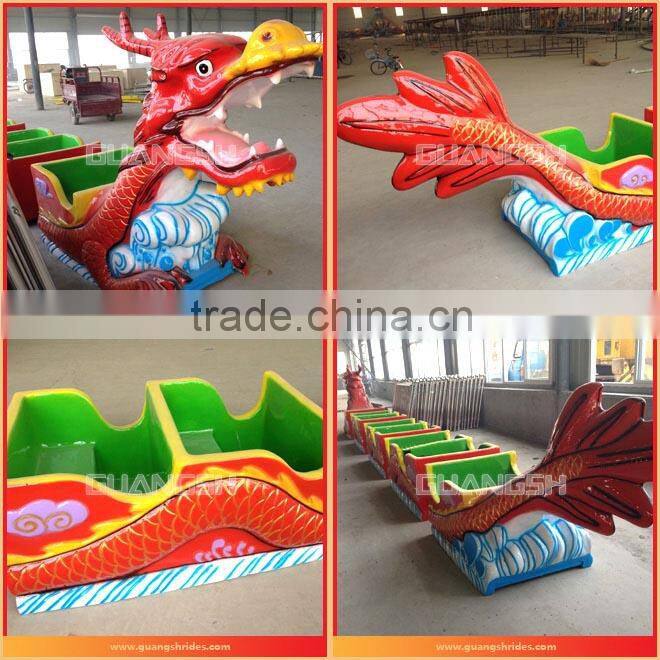 Amazing! outdoor roller dragon coaster amusement park games equipment for sale