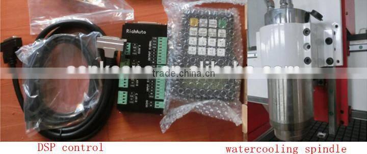 Best sale multi heads 4 axis rotary device machine cnc router with rotary fixture china