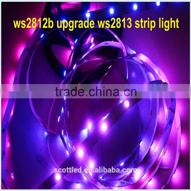 ws2812b upgrade ws2813 led strip light with 30leds/m damaged 1pcs led don't effect all led working on same time New Items