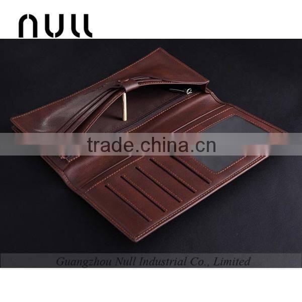 classical men exquisite handmade leather craft wallet custom wallet