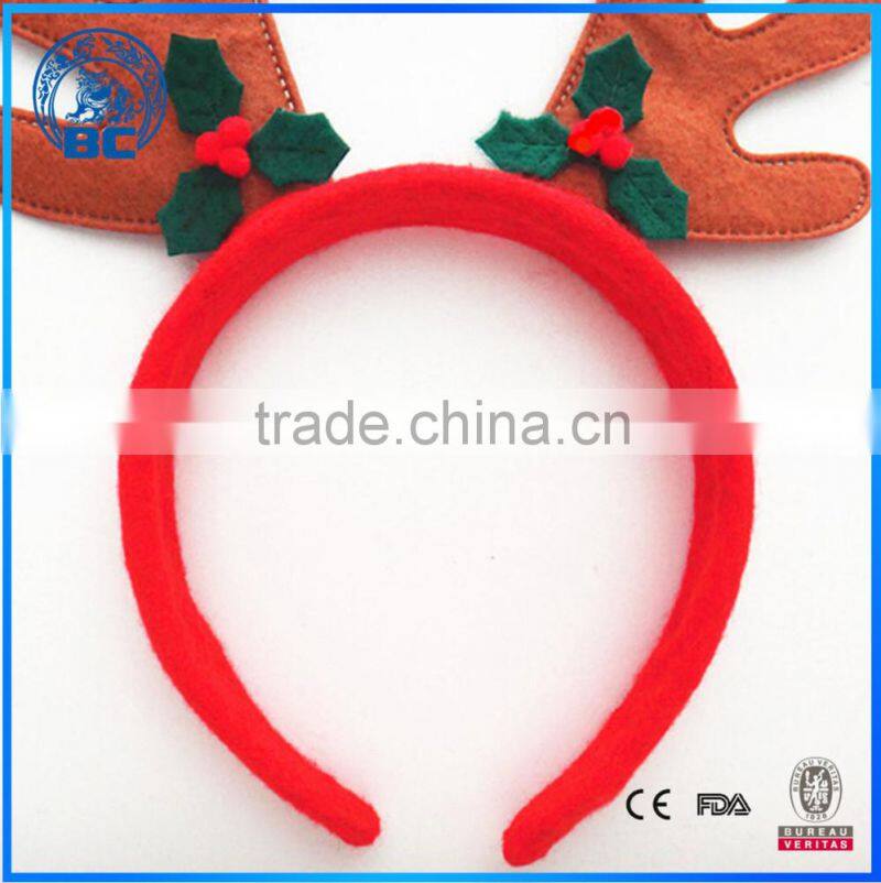 Wholesale Cheap Children Cute Antler Father Christmas Headband