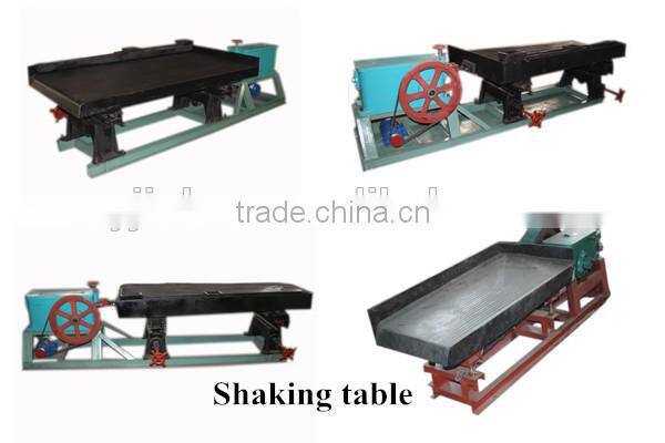Gold Ore Beneficiation Line Shaking Table