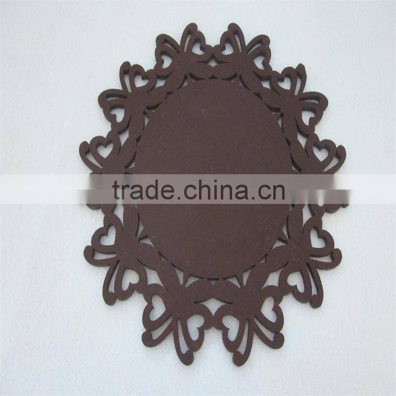 Felt coaster, customizable