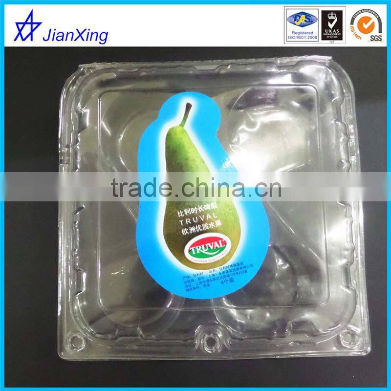 transparent plastic food packaging boxes clear plastic Fruits boxes