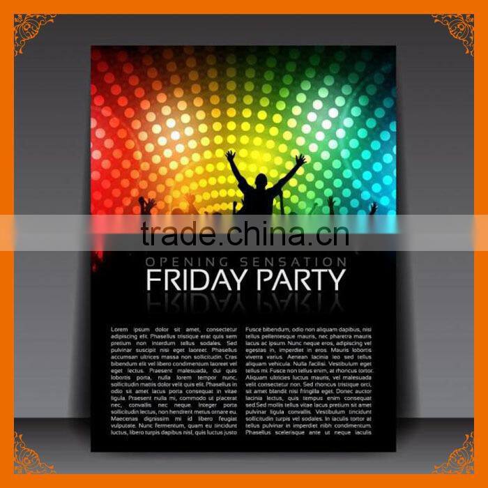 colorful jewelry flyer for advertisement