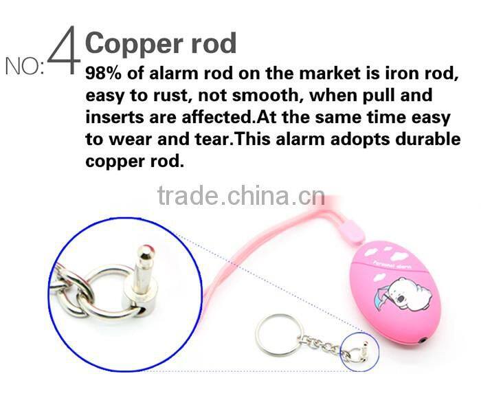 Anti rob alarm Personal Alarm Emergency Security Saftey Alarm Alert Keychain