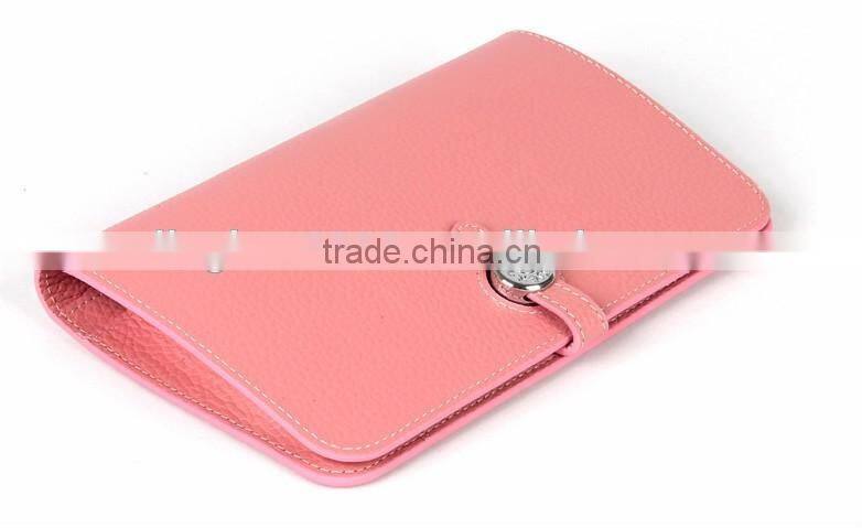 2016 hot sell wallet fashion design with coin purse multifunction lady thin wallet