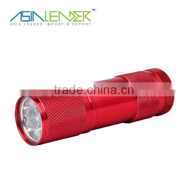 Small led aluminum flashlight