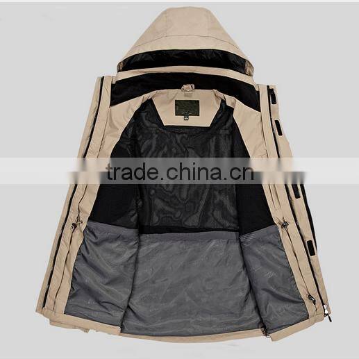 custom men fashion outdoor jackets 2016