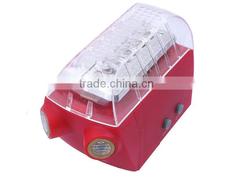 6 LED Bike projector safety tail led bicycle laser light