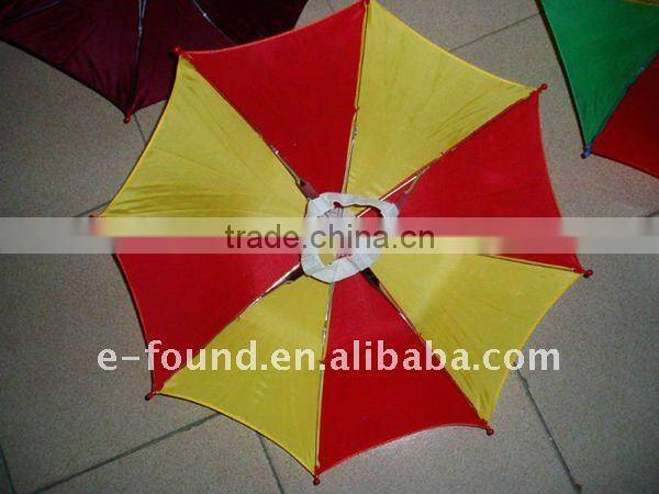 Square Flag Head Hat Umbrella