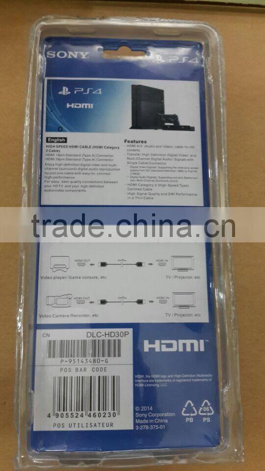 Video Game Player game accessory for 2.0 cable for PS4